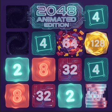2048 Animated Edition &ndash; Where Numbers Come Alive