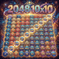 2048 10x10: A massive number grid, a mental challenge.