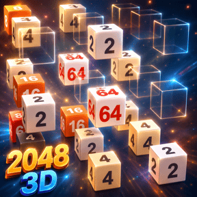 2048 3D: Number matching intelligence in 3D