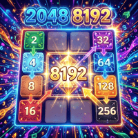2048 8192 &ndash; Merge numbers smartly and conquer 8192!