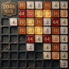 2048 8x8 – Merge numbers on a massive board!