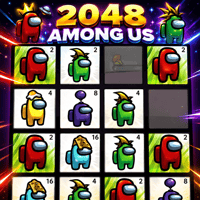 2048 Among Us: Merge to Create an Astronaut Army