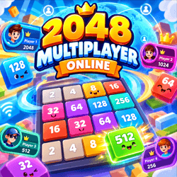2048 Multiplayer Online: A thrilling number-merging race