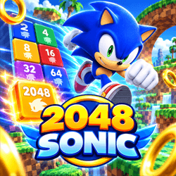 2048 Sonic: Match speed numbers, conquer Sonic challenges