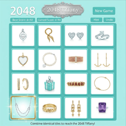 2048 Tiffany &ndash; Match sparkling jewels!