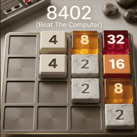 8402 (Beat The Computer): an intense battle of wits