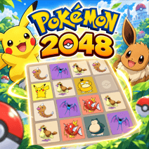 Build the Pok&eacute;mon world with Pok&eacute;mon 2048
