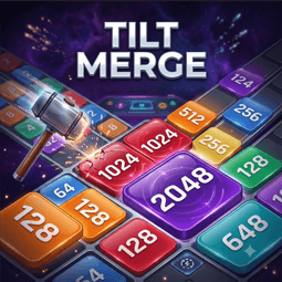 Tilt Merge: Merge Numbers and Master the Board!